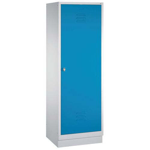 Vestiaire Sur Socle Pour 1 Personne Bleu Clair