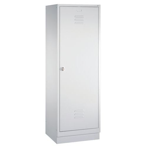 Vestiaire Sur Socle Pour 1 Personne Gris Clair