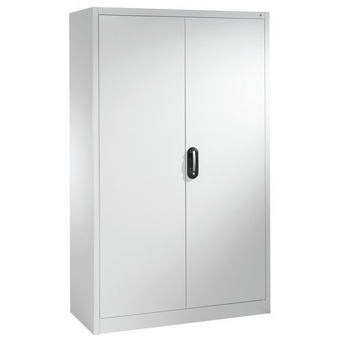 Armoire Portes Battantes Gris4 Tablettesh1950xl1200xp500mm