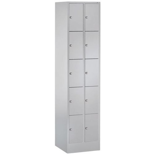 Vestiaire Sur Socle H1950xl460xp480mmgris Clair