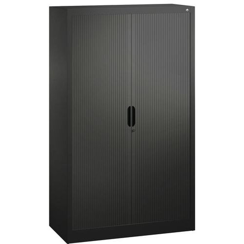 Armoire à Rideau 3 Tablettes H1600xl1200xp420mm Anthracite