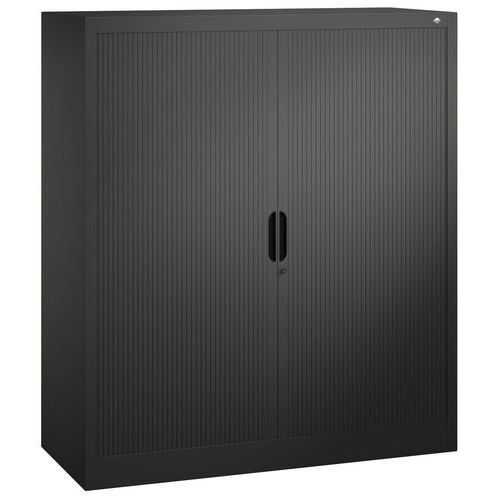 Armoire à Rideau 3 Tablettes H1345xl1200xp420mm Anthracite