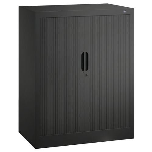 Armoire à Rideau 2 Tablettes H1030xl800xp420mmanthracite