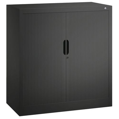 Armoire à Rideau 2 Tablettes H1030xl1000xp420mmanthracite