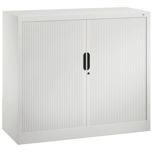 Armoire à Rideau 2 Tablettes H1030xl1200xp420mmgris Clair