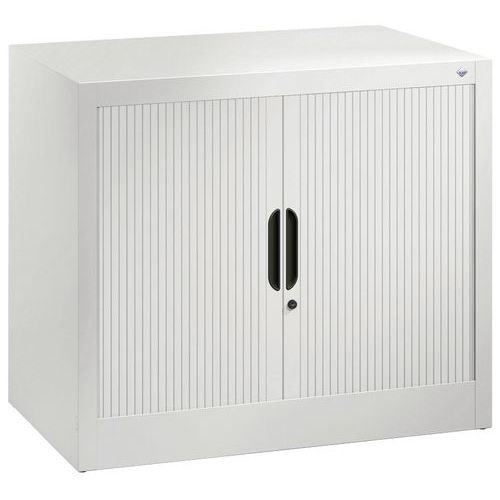 Armoire À Rideau 1 Tablette H720xl800xp420mmgris Clair