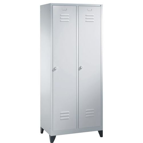 Vestiaire S2000 Classic - 2 et 3 colonnes largeur 300 - Sur pieds - CP Vestiaire S2000 Classic - 2 et 3 colonnes largeur 300 - Sur pieds - CP