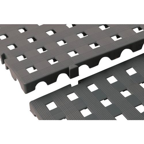 Dalle Caillebotis Gris Fonce 50x50 Cm