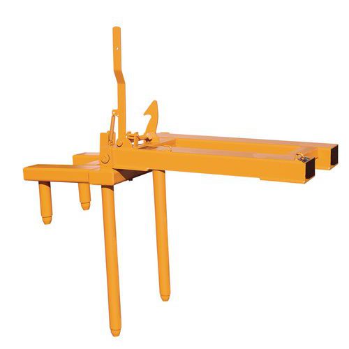Bauer - Manutentionneur de fût FW-I - 102 kg - 300 kg de force - Jaune Orange