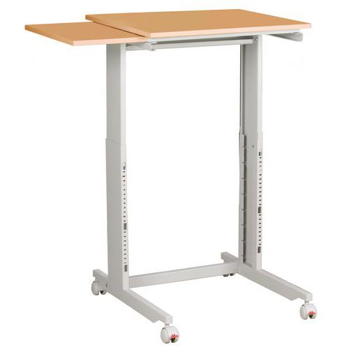 Table D'ordinateur Polyvalente H Ht:104 Cm L Ht:60 Cm