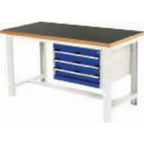 Bott 1 Établi Fixe Cubio à 3 Tiroirs - Largeur 150 Cm - Arphénol