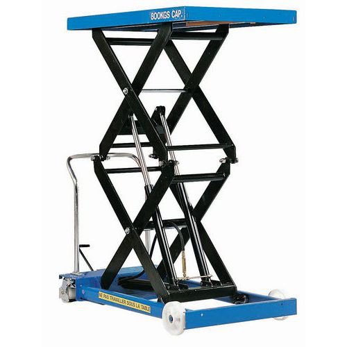 Table Elev.manuelle 800 Kgs Double Ciseaux