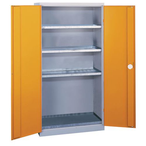 Armoire Stockage 1000x540x1950 Mm + 4 Tablettes De Rétention