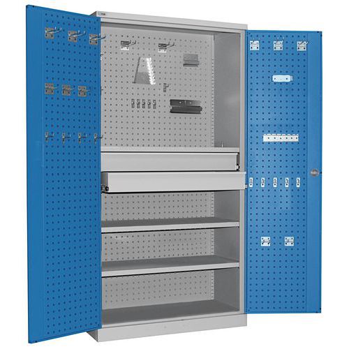 Armoire D’atelier à Tiroirs Nb Tir.:2 Acier