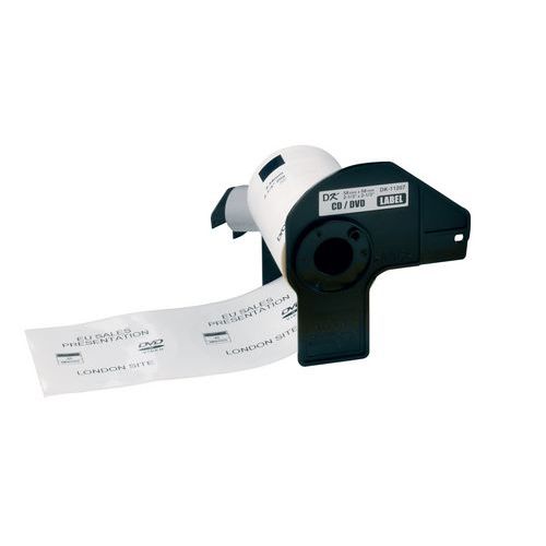 Ruban 1000 Étiquette Brotherdk Ronde (ø 24 Mm) Col:blanc