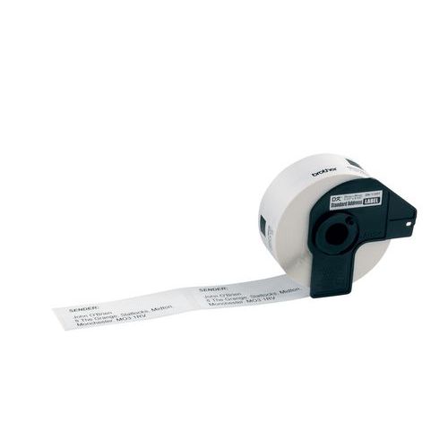 Ruban 400 Étiquette Brother Dk D’adresse L:29 - L:90