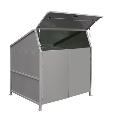 Abri Pour Conteneur Gris Type:secomat Poids:210 Kg