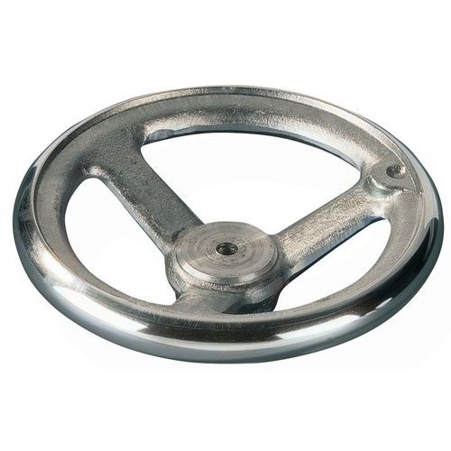 Volant de manœuvre aluminium 80mm - Moyeu 24mm - Quincaillerie Robuste et Durable
