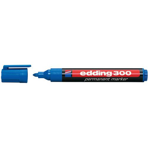 Marqueur Edding 300 Bleu Encrcol.:bleu
