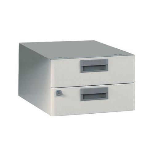 Bloc 2 Tiroirs Hauteur 220 Mm