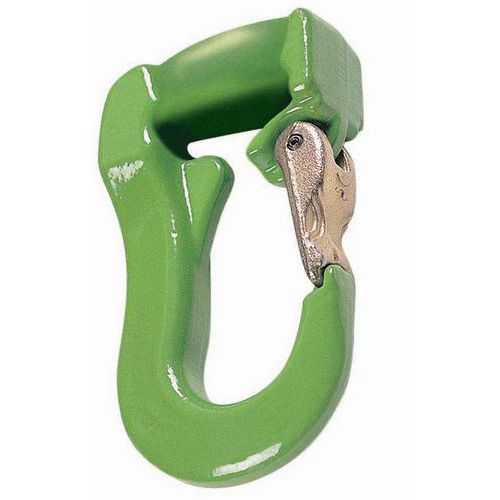 Crochet A Linguet 4 Tonnes Coef. Securite 1:5 - Gris