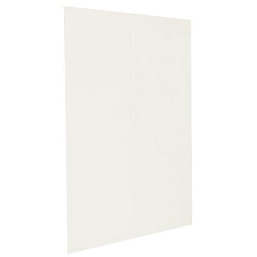 Cloison double paroi H 2.5m L 1m Plein Blanc 52mm RAL 9010 - Montage Facile et Durable