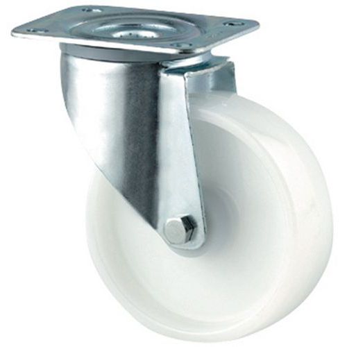 Roulette Pivotante En Nylon Force:350 Kg H Ht:200 Mm