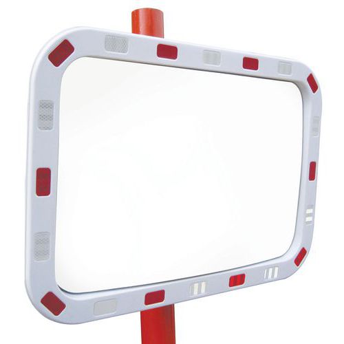 Miroir De Sécurité Rectangle 40cmx60cm Pmma 2mm