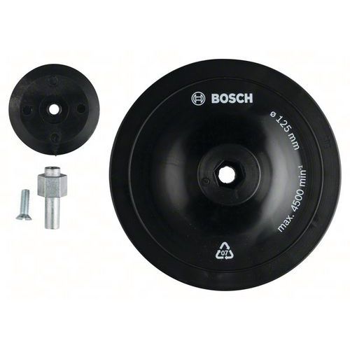 Bosch 1 Plateaux De Ponçage Avec Queue De Serrage Pour Perceuses