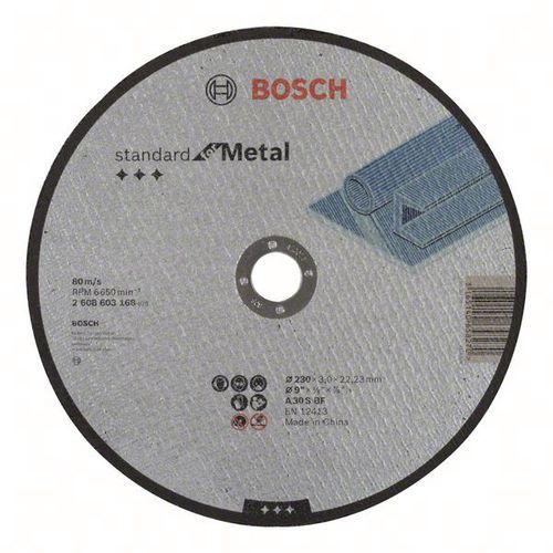 Bosch 25 Disques à Tronçonner Standard For Metal