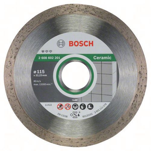 Bosch 1 Disques à Tronçonner Diamantés Standard For Ceramic