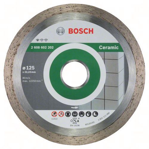 Bosch 1 Disques à Tronçonner Diamantés Standard For Ceramic
