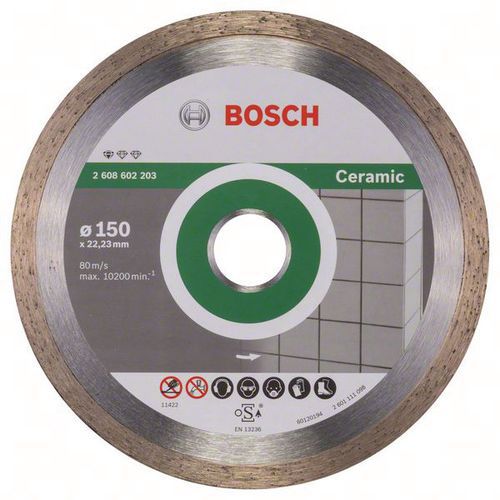 Bosch 1 Disques à Tronçonner Diamantés Standard For Ceramic