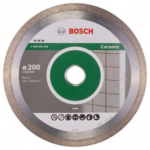Bosch 1 Disques à Tronçonner Diamantés Best For Ceramic