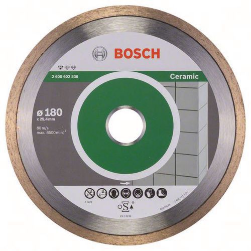 Bosch 1 Disques à Tronçonner Diamantés Standard For Ceramic