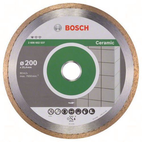 Bosch 1 Disques à Tronçonner Diamantés Standard For Ceramic