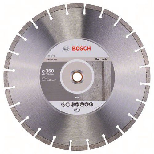 Bosch 1 Disques à Tronçonner Diamantés Standard For Concrete
