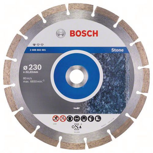 Bosch 1 Disques à Tronçonner Diamantés Standard For Stone
