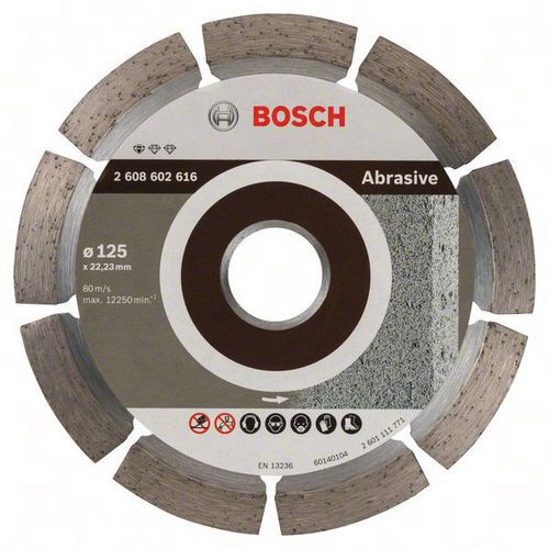 Bosch 1 Disques à Tronçonner Diamantés Standard For Abrasive