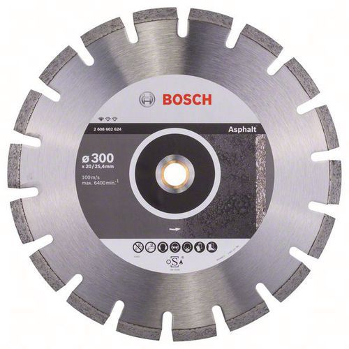 Bosch 1 Disques à Tronçonner Diamantés Standard For Asphalt