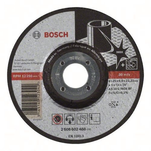 Bosch 10 Meules à barber Expert For Inox