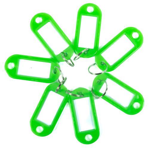 Porte-clés Ã‰tiquette Vert (lot De 100)