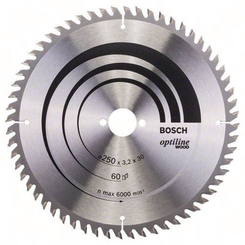 Bosch 1 Optiline Wood Pour Scies Circulaires De Table