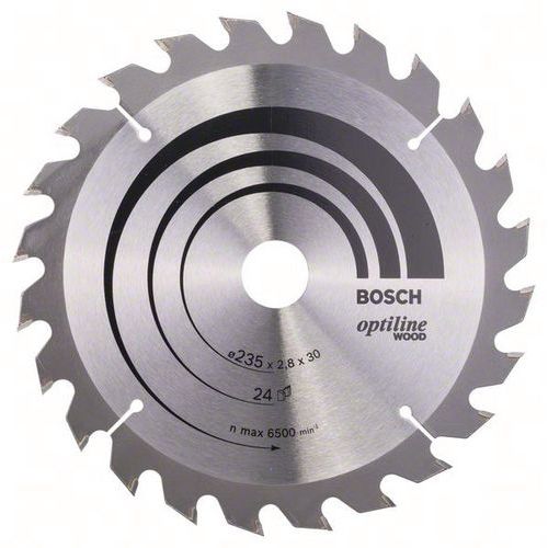 Bosch 1 Optiline Wood Pour Scies Circulaires Portatives