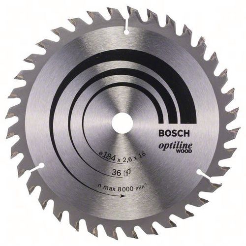 Bosch 1 Optiline Wood Pour Scies Circulaires Portatives