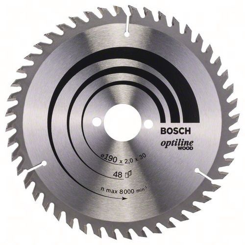 Bosch 1 Optiline Wood Pour Scies Circulaires Portatives