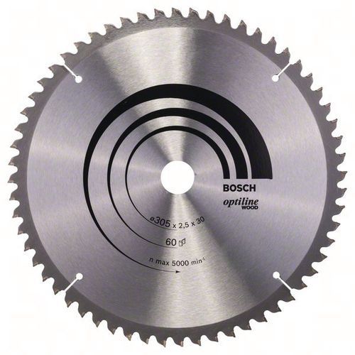 Bosch lame de scie circulaire 305 optiline wood - 2608640441