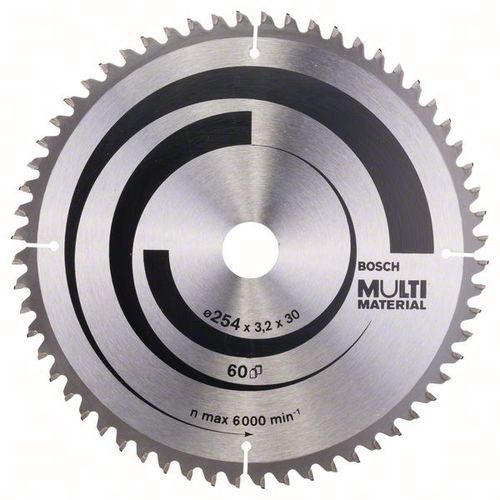 Bosch 1 Multi Material Pour Scies À Onglets, Scies Radiales Et Scies Circulaires De Table
