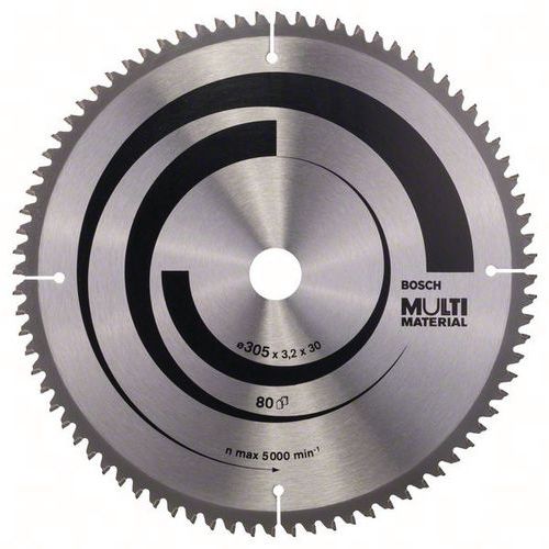 Bosch 1 Multi Material Pour Scies À Onglets, Scies Radiales Et Scies Circulaires De Table