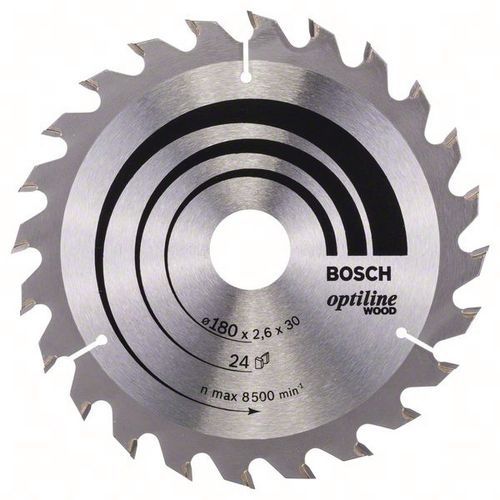 Bosch 1 Optiline Wood Pour Scies Circulaires Portatives